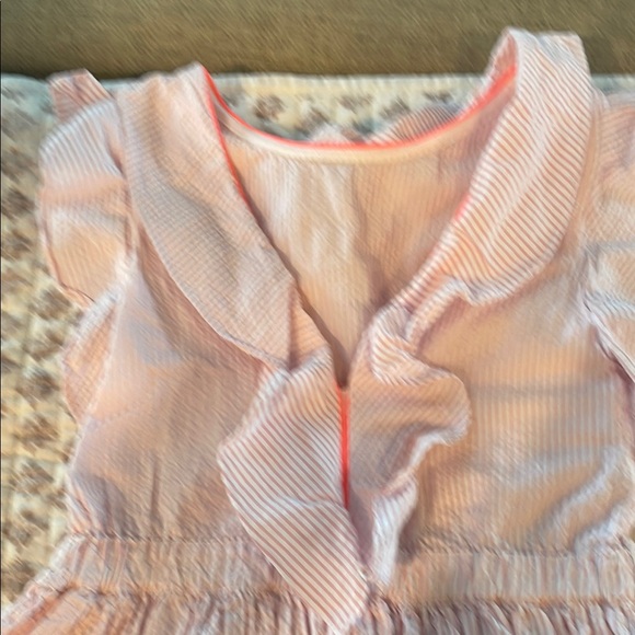 Striped Ruffle Dress - Picture 3 of 5